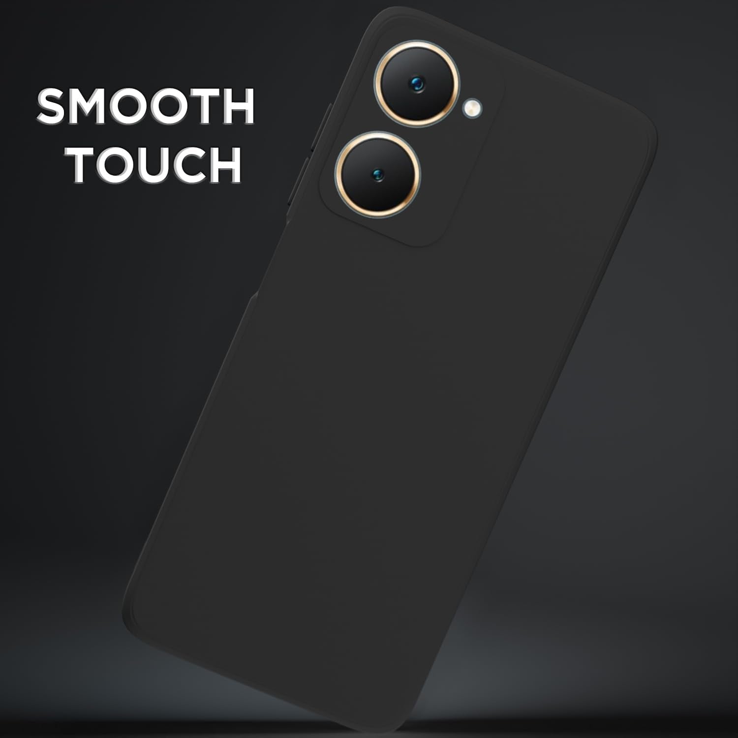 iQOO Z9 Lite 5G/Vivo T3 Lite 5G/Vivo Y18/Y18e/Y03 Matte mobile cover in black by Pikkme – photo 2