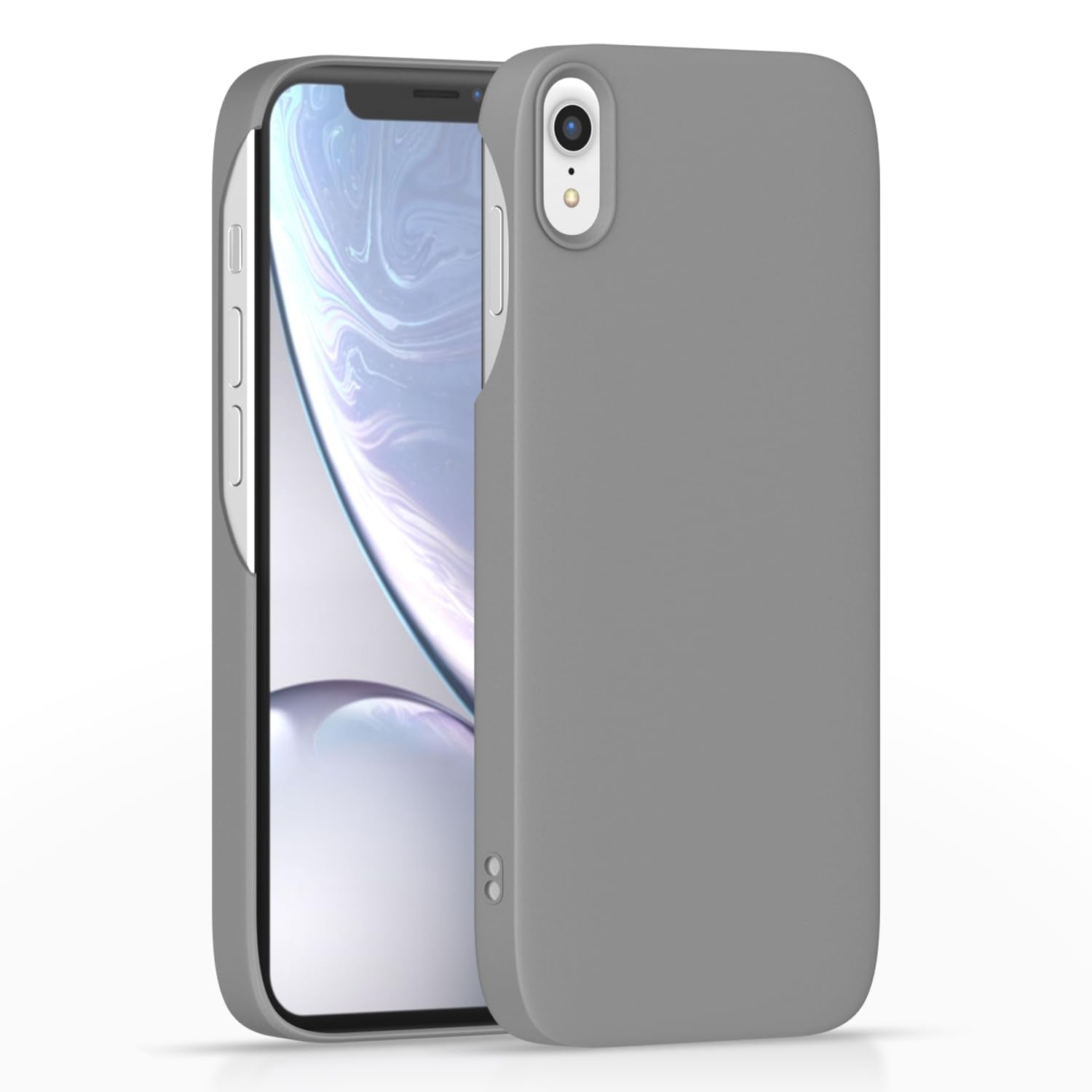 iPhone XR SideCut Back Cover - Grey
