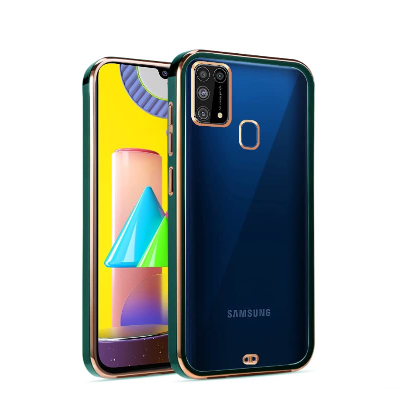Green Chrome phone cover for Samsung M31/M31 Prime/F41 – Pikkme