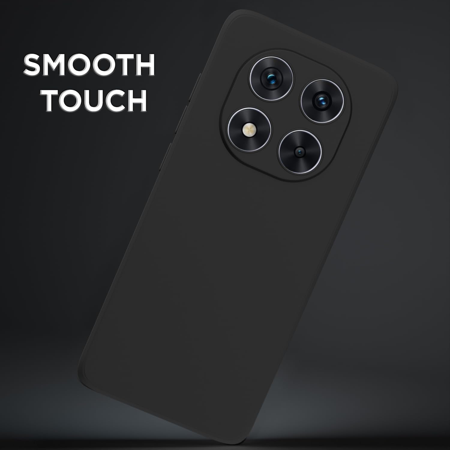 Pikkme Redmi Note 14 Pro 5G Matte black back cover – photo 7