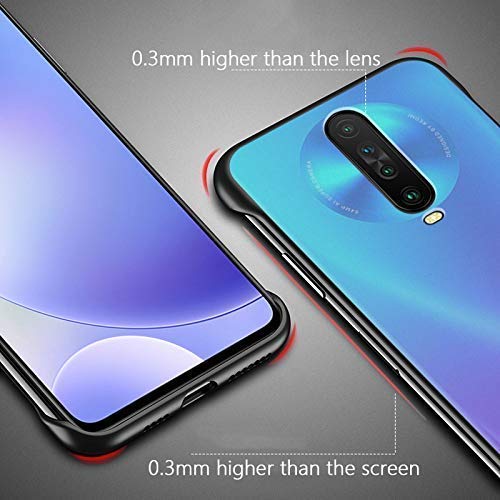 Poco X2 Frameless phone cover in black by Pikkme – photo 2