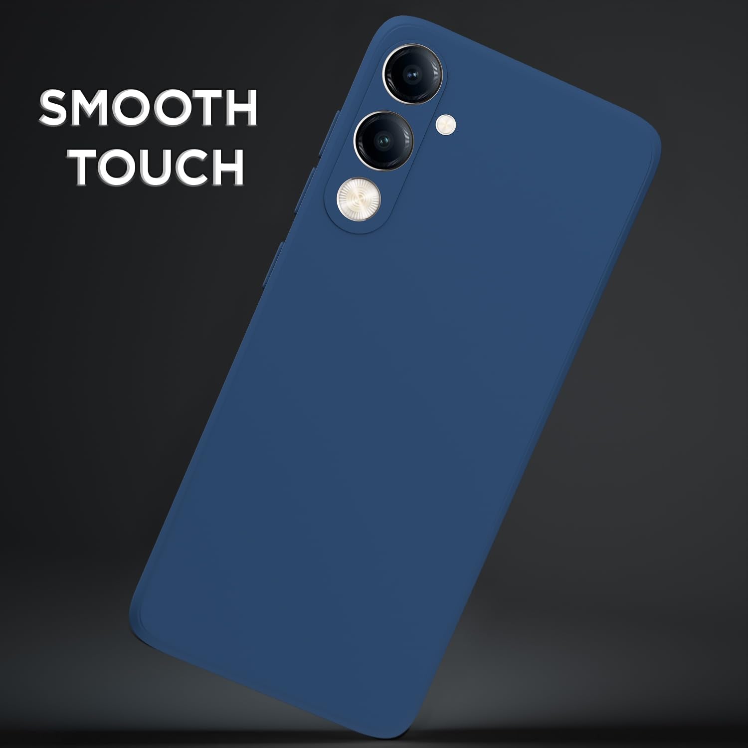 Pikkme blue Matte back cover for iQOO Z10 Lite 5G/Vivo T4 Lite 5G/Y19 5G/Y19e/Y04 4G/Y29s 5G – photo 7