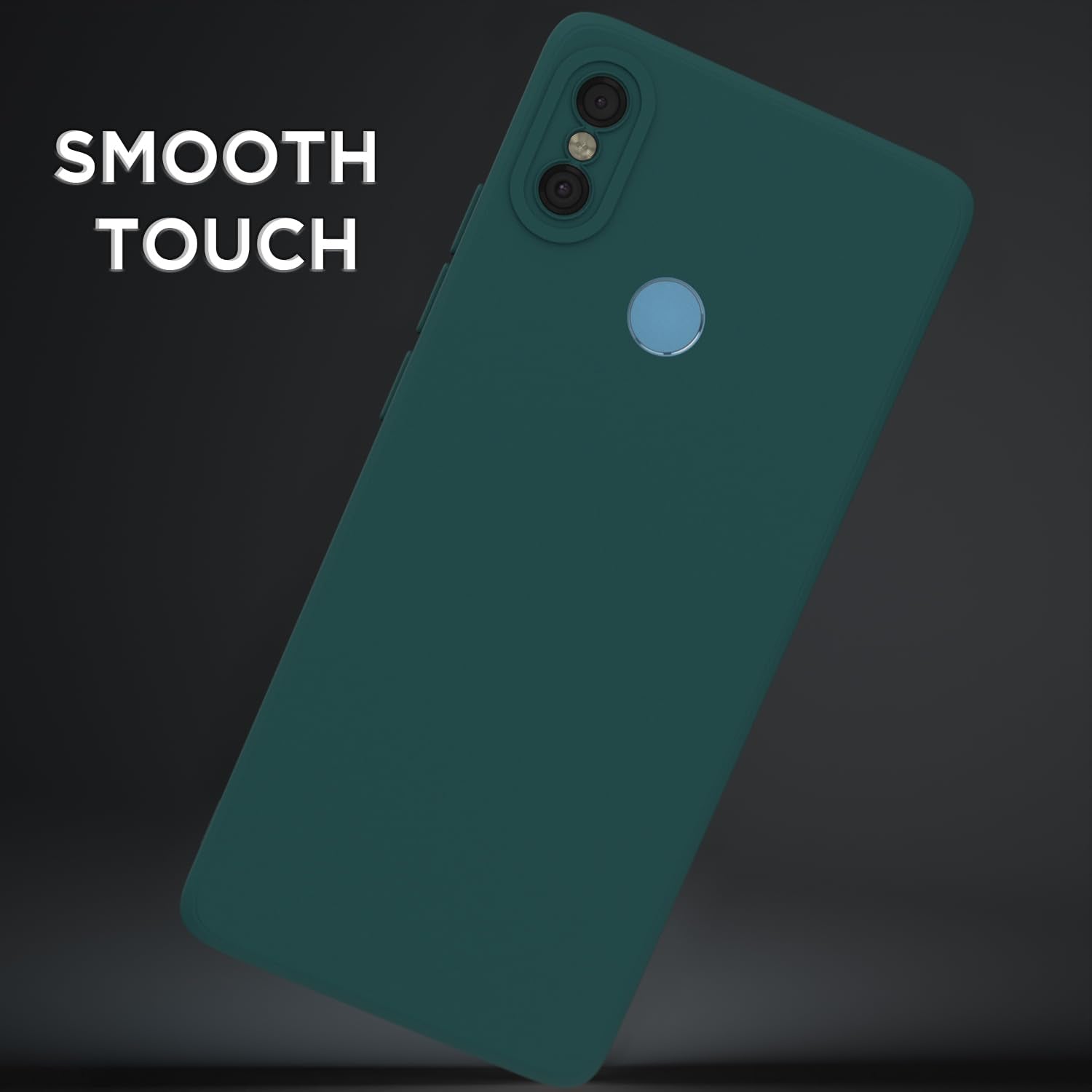 Pikkme Mi Redmi Note 6 Pro Liquid Silicone Back Cover | Green