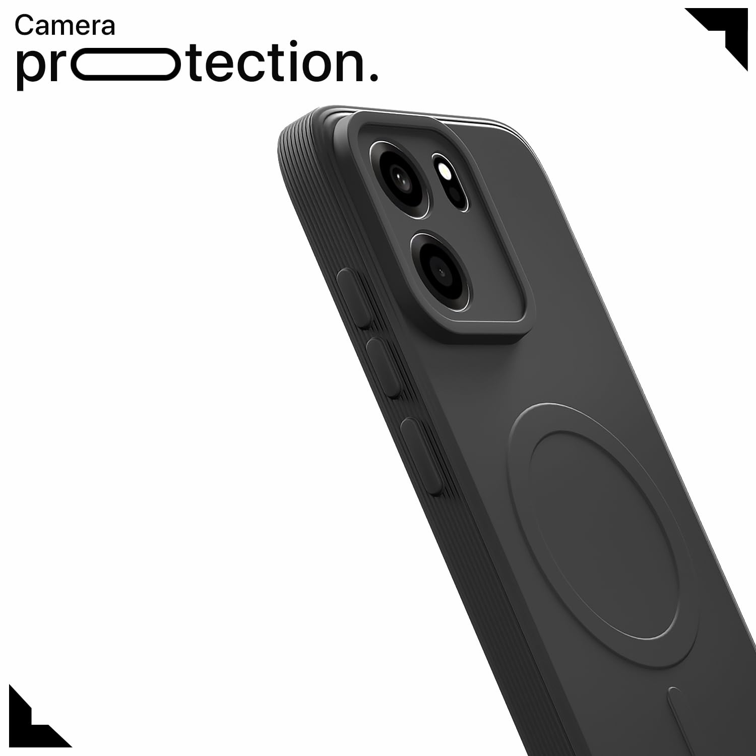 Pikkme black MagSafe phone cover for OnePlus Nord CE 6 5G – photo 5