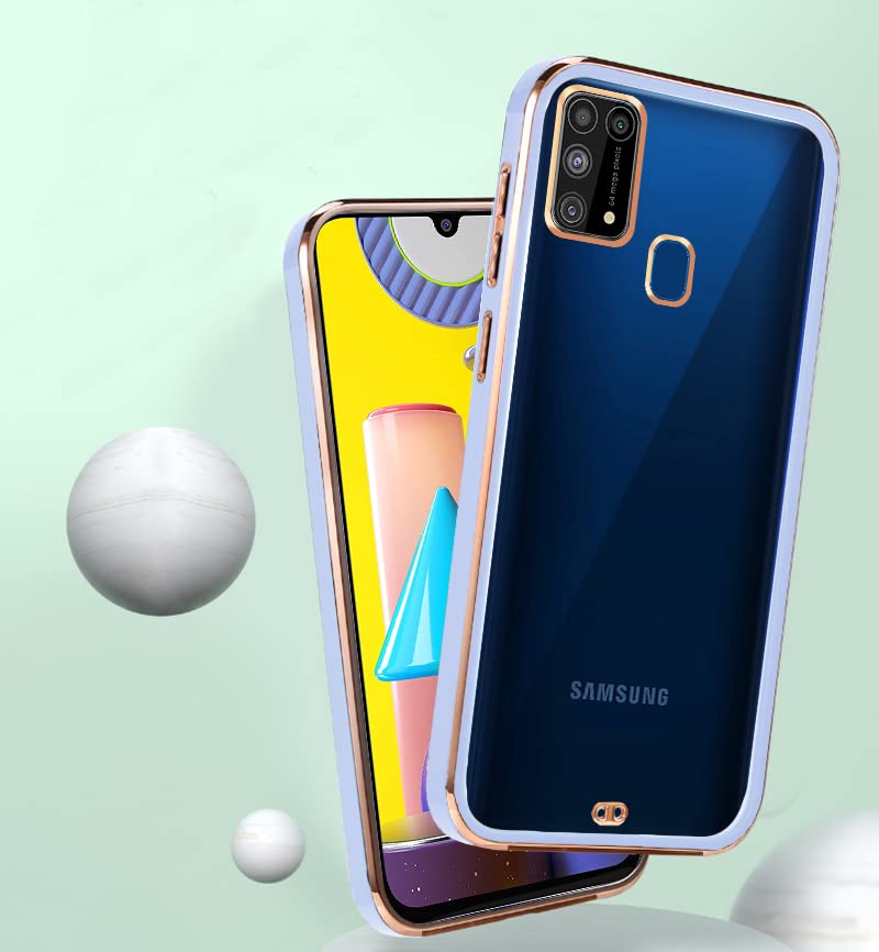 Samsung M31/M31 Prime/F41 Chrome back cover in purple by Pikkme – photo 6