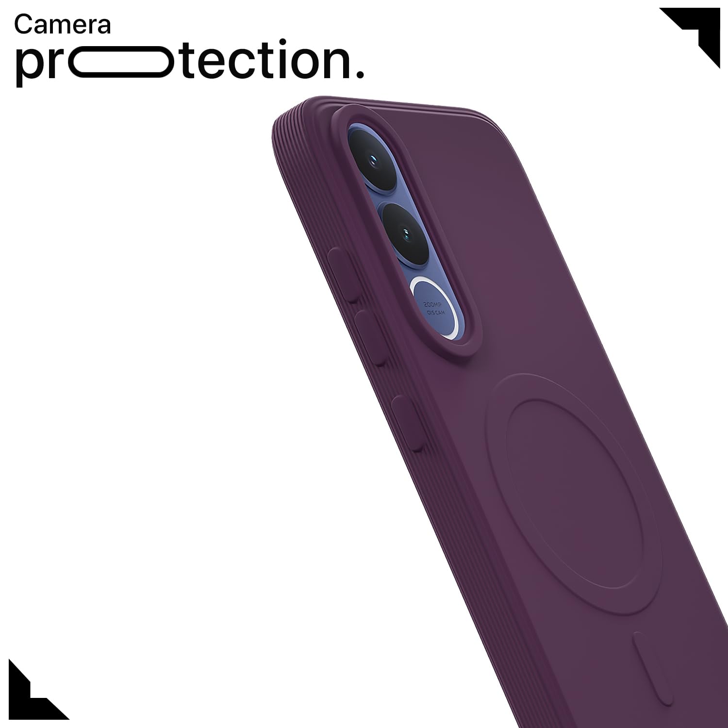 Purple mobile back cover for Vivo V70 FE 5G – Pikkme – photo 5