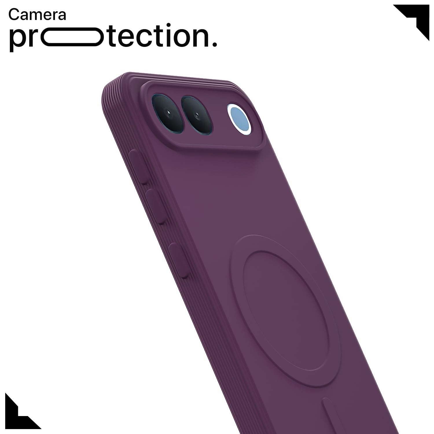 Pikkme purple MagSafe phone cover for Vivo S2 5G – photo 5