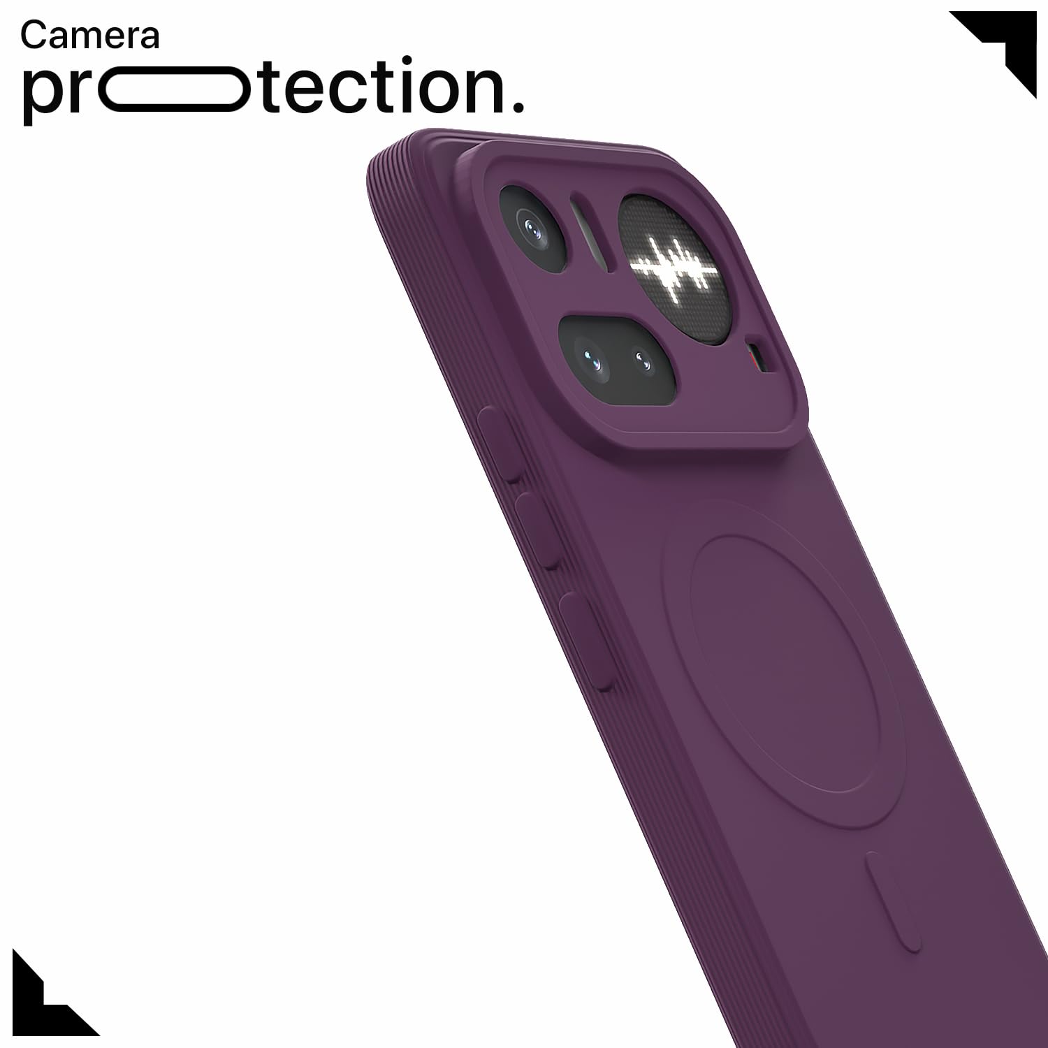 Purple MagSafe phone cover for Nothing Phone 4a Pro 5G – Pikkme – photo 5