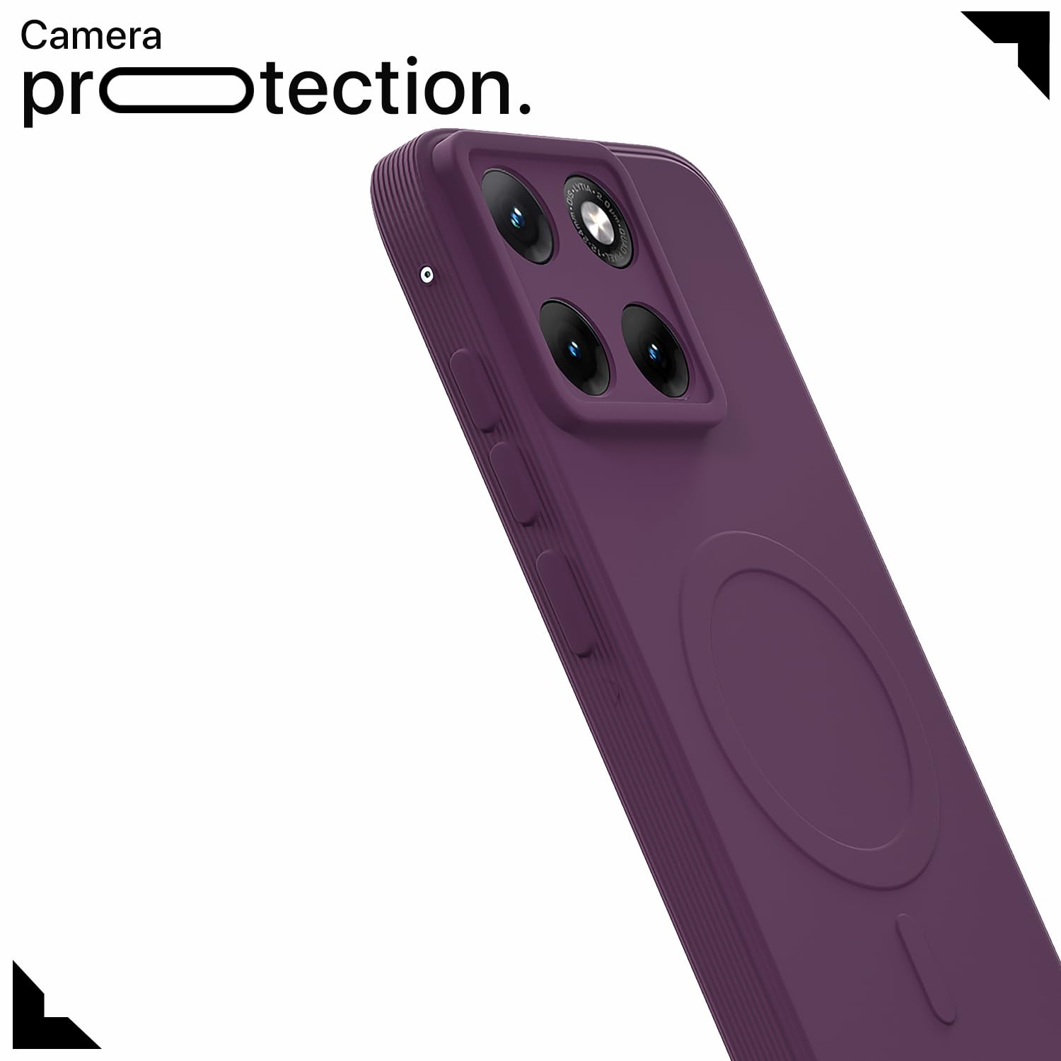 Purple MagSafe back cover for Moto Edge 70 Fusion 5G – Pikkme – photo 5