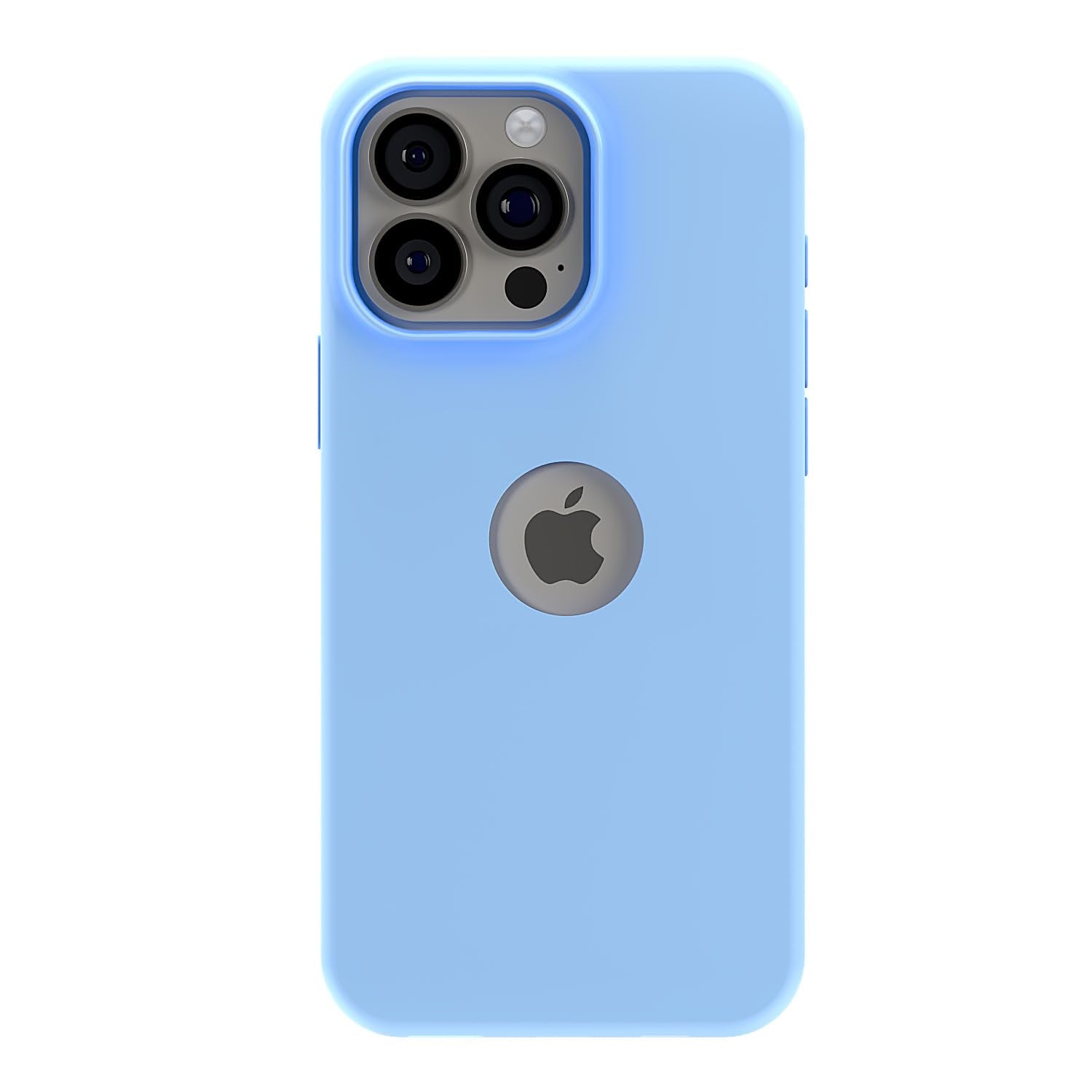 Pikkme iPhone 16 Pro Max Super Soft Silicone Back Cover (Lilac)