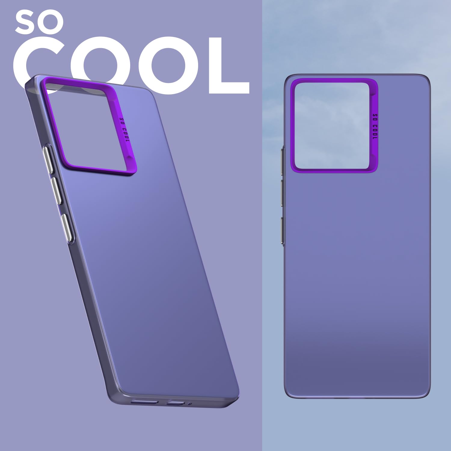 Pikkme purple phone cover for Moto Edge 50 Pro 5G – photo 2