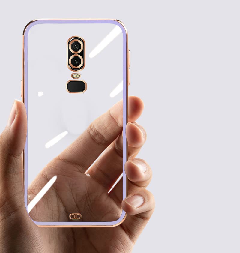 Pikkme purple mobile back cover for OnePlus 6 – photo 3