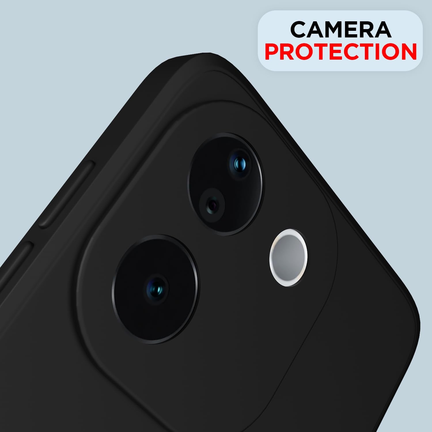 Vivo T3 Pro/iQOO Z9s Pro 5G Matte back cover in black by Pikkme – photo 5