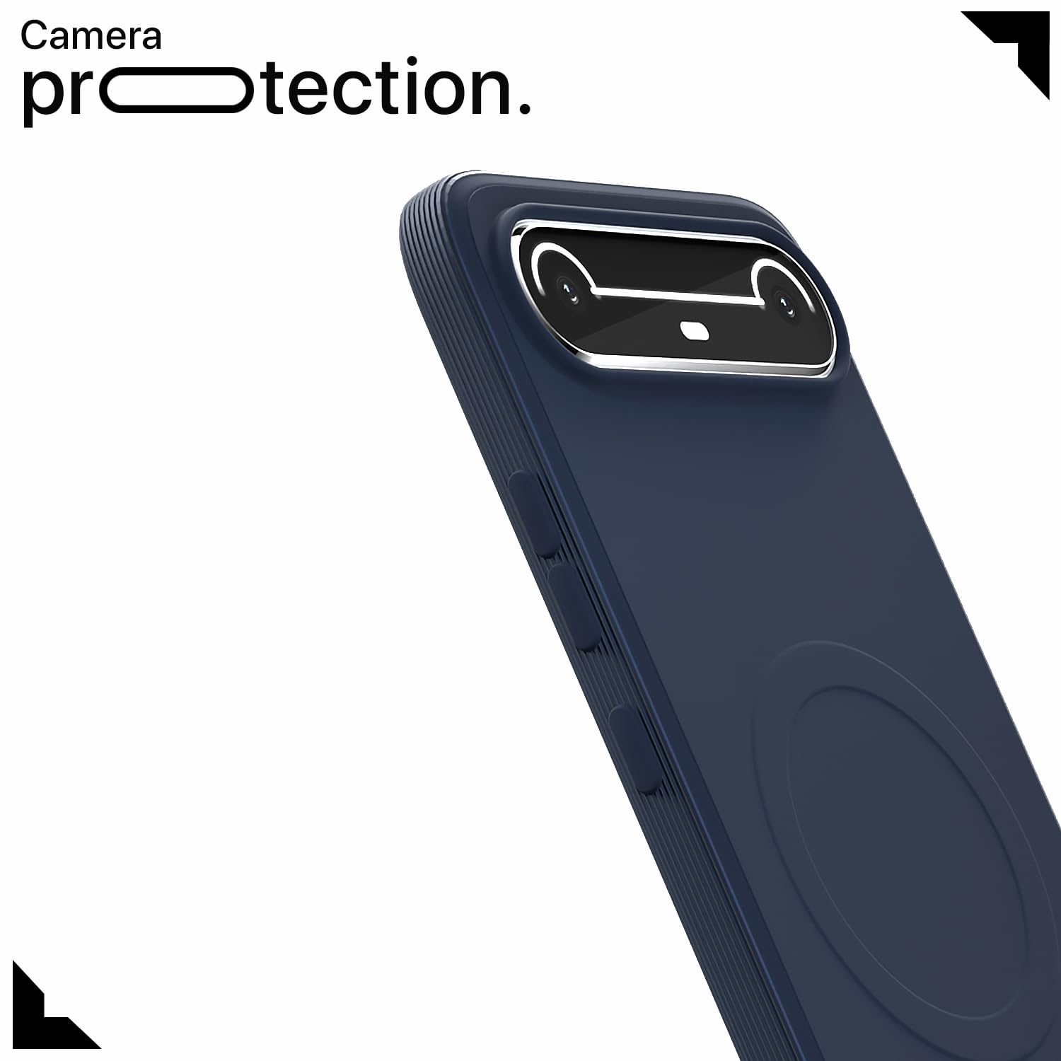 Tecno Pova mobile back cover in blue by Pikkme – photo 5