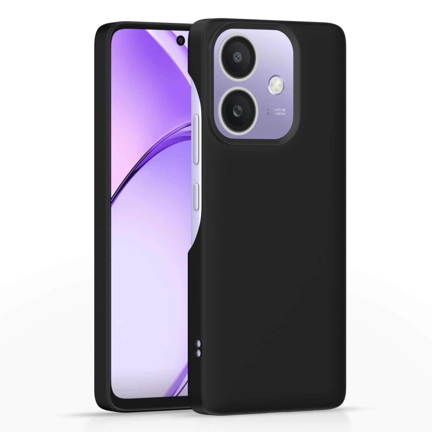 Oppo A3x 5G / A3x 4G SideCut Back Cover - Black