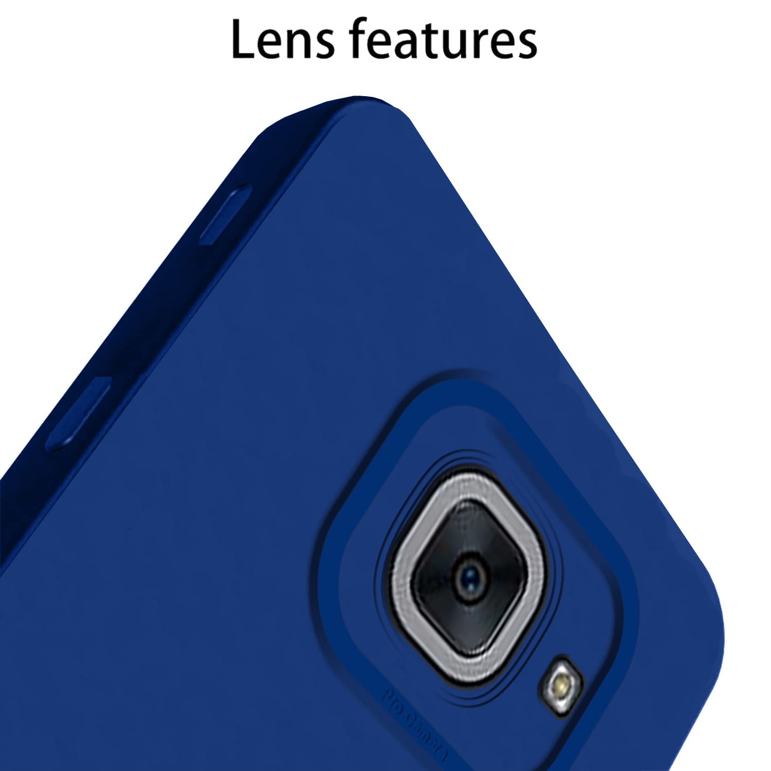 Pikkme Samsung Galaxy J7 Max Liquid Silicone Back Cover | Blue