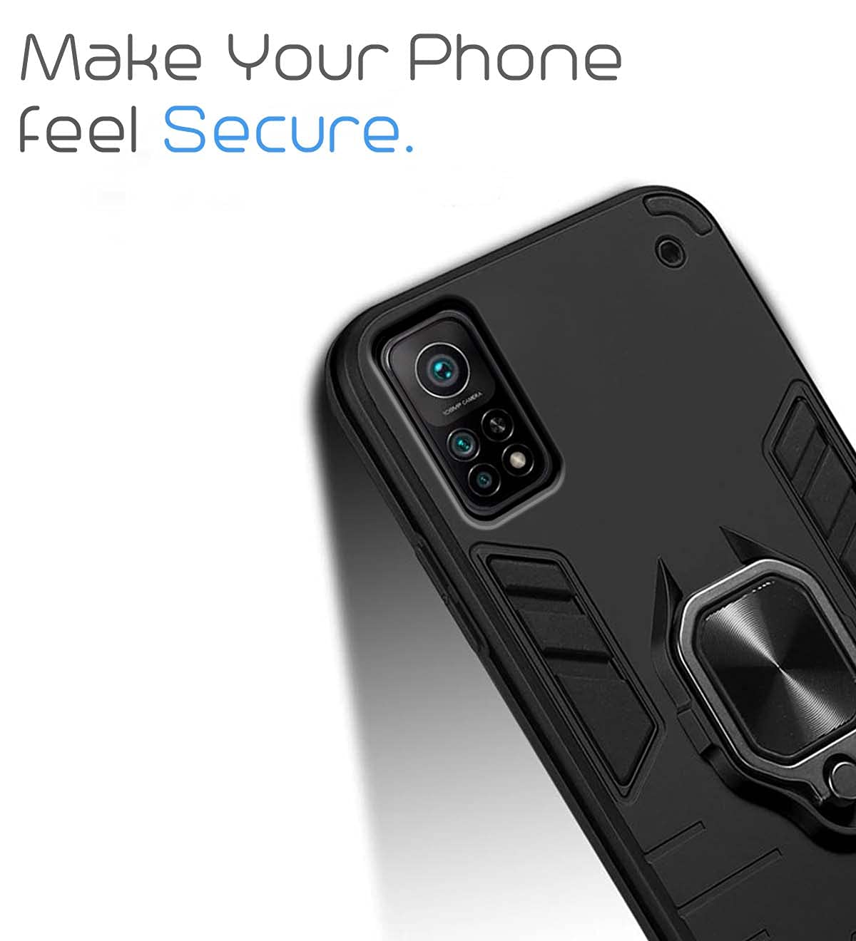 Pikkme black D5 Tough Armor phone cover for Mi 10T Pro – photo 6