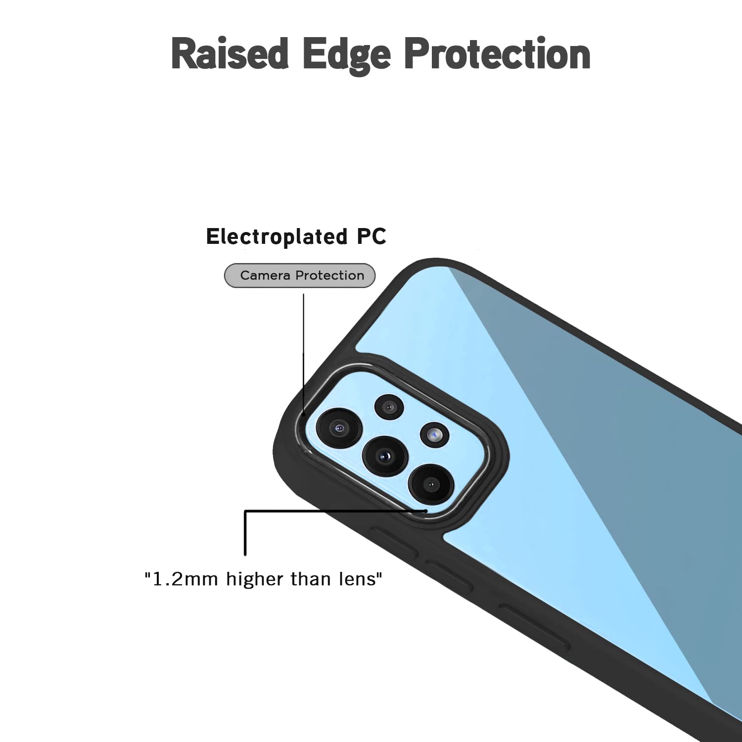 Samsung A73 5G back cover in black by Pikkme – photo 4