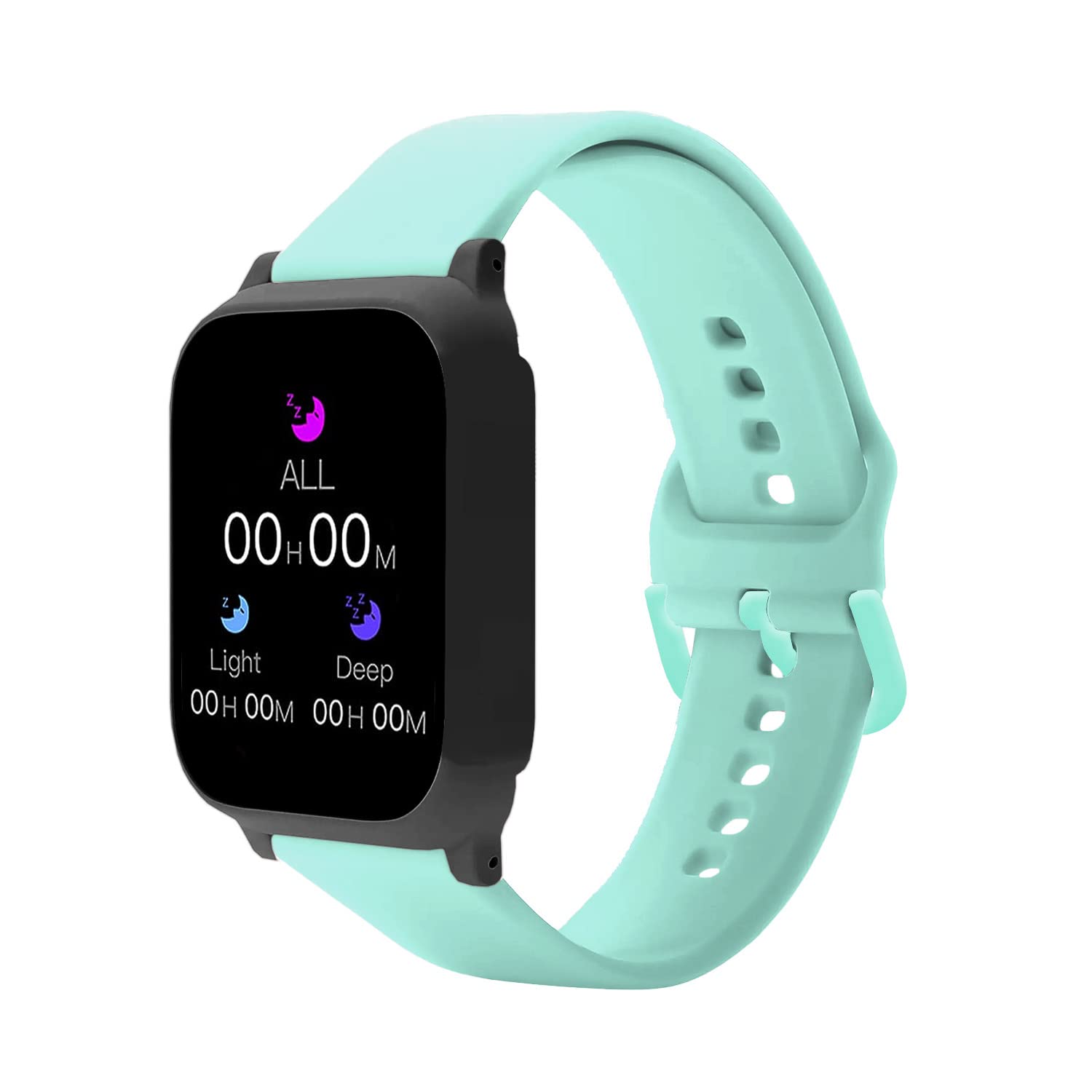 Pikkme Silicone Watch Strap (Light Green)