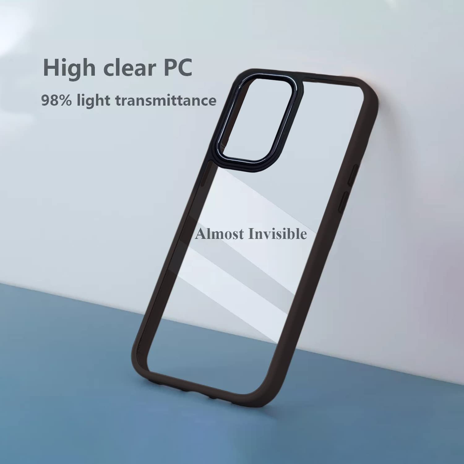 Pikkme Oppo Reno 7 Pro 5G Oppo Reno 7 Pro 5G Chrome Metal Ring Back Cover (Black)