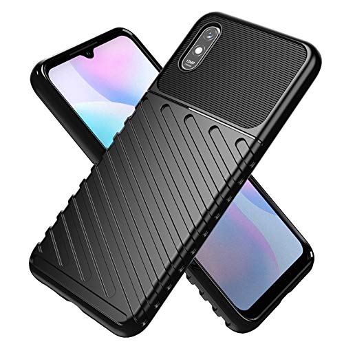 Redmi 9A/9i mobile back cover in black by Pikkme