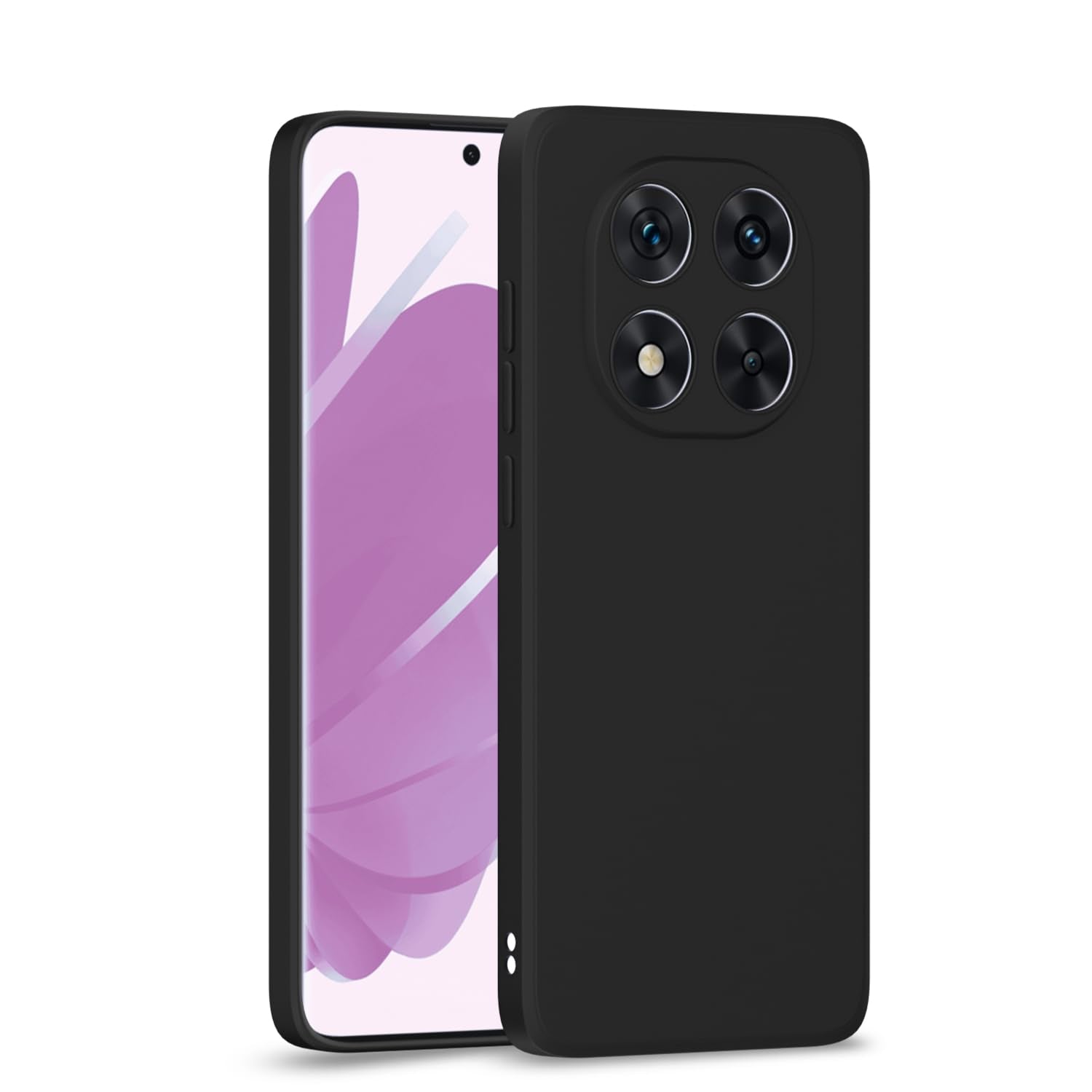 Pikkme black Matte back cover for Redmi Note 14 Pro 5G