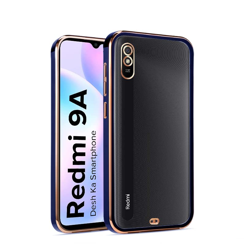 Blue Chrome mobile back cover for Redmi 9A/9i/9A Sport – Pikkme
