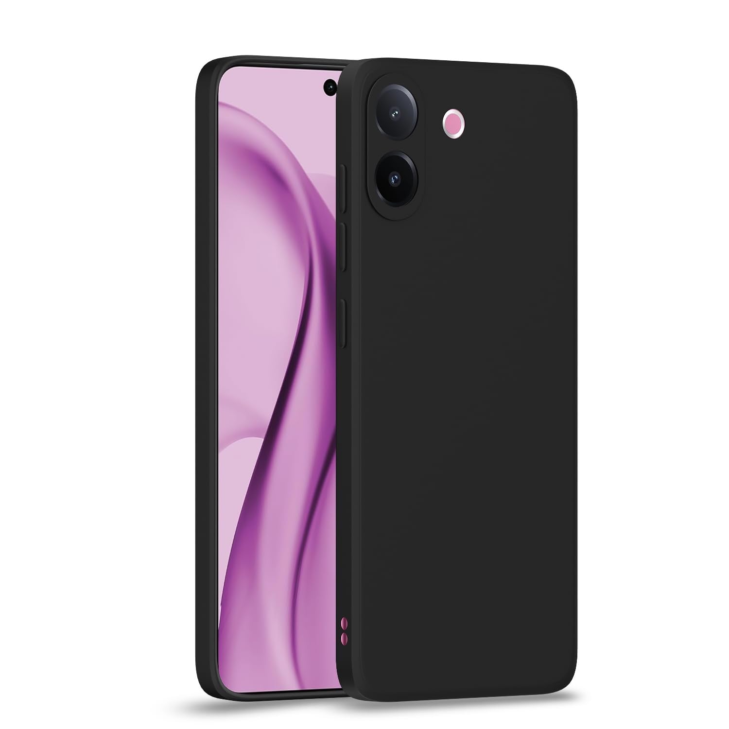 Pikkme Vivo V60e/V60 5G Matte black mobile cover