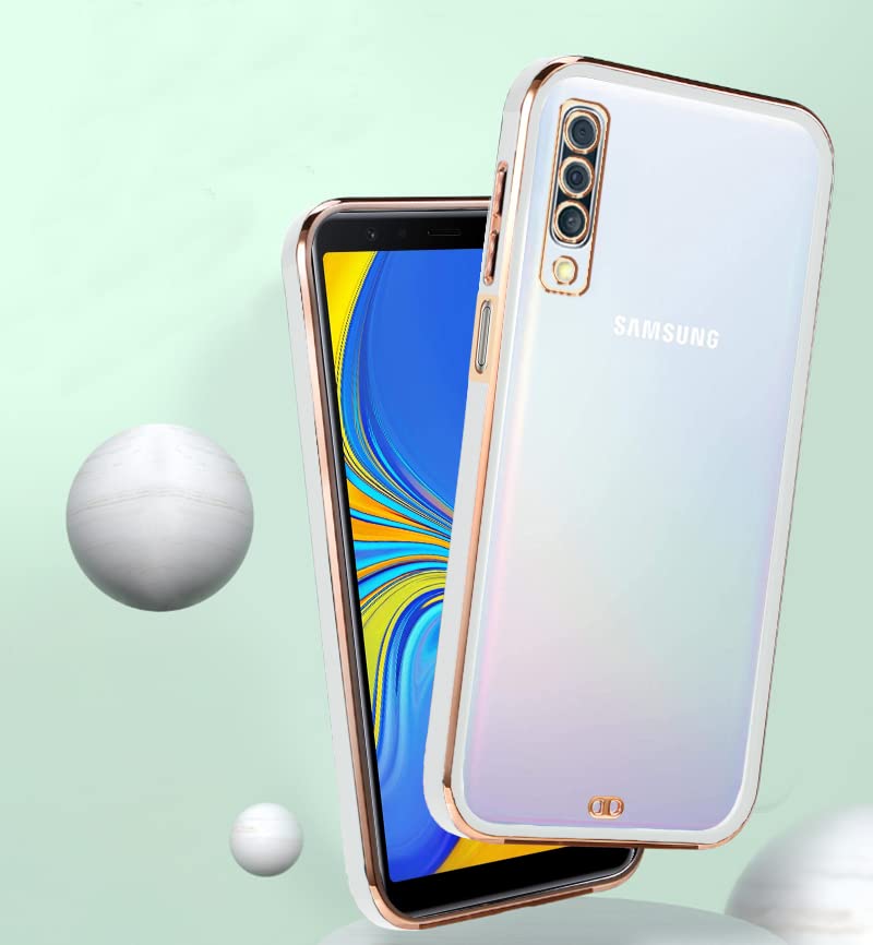 Pikkme Samsung A7 2018 Chrome white mobile back cover – photo 6