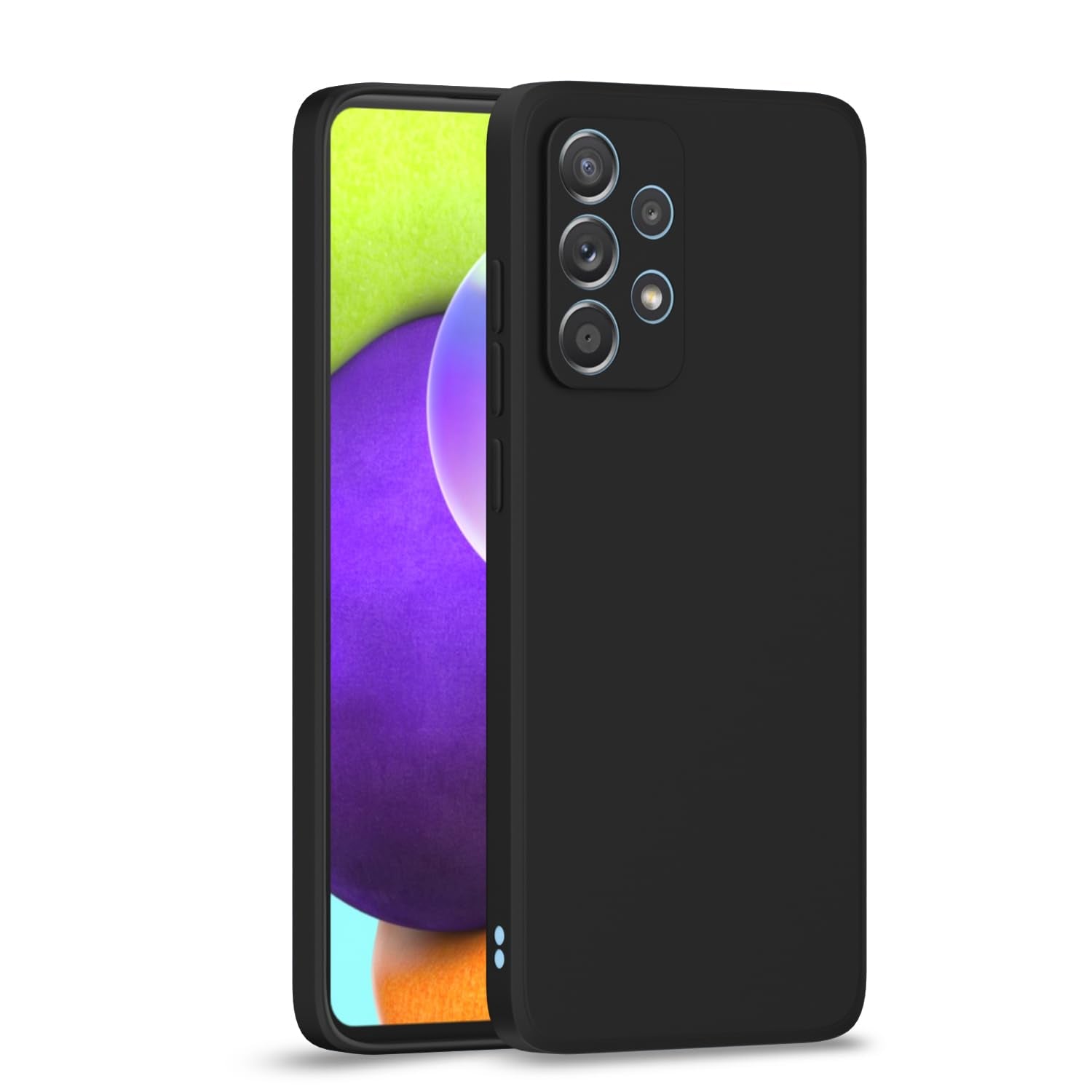 Samsung A52/A52s 5G phone cover in black by Pikkme