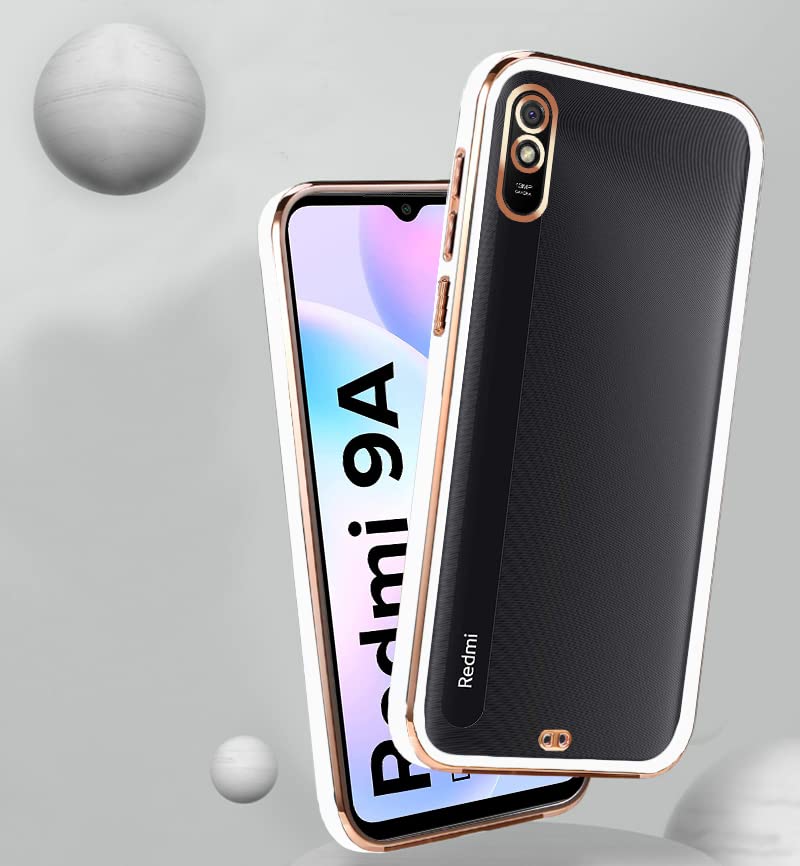 Redmi 9A/9i/9A Sport Chrome back cover in white by Pikkme – photo 6