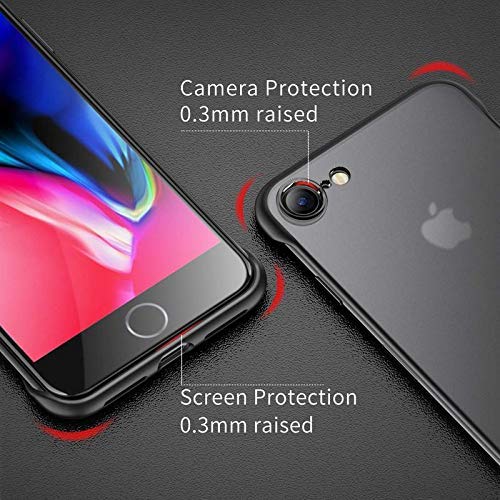 Black Frameless back cover for iPhone 6/6s – Pikkme – photo 2