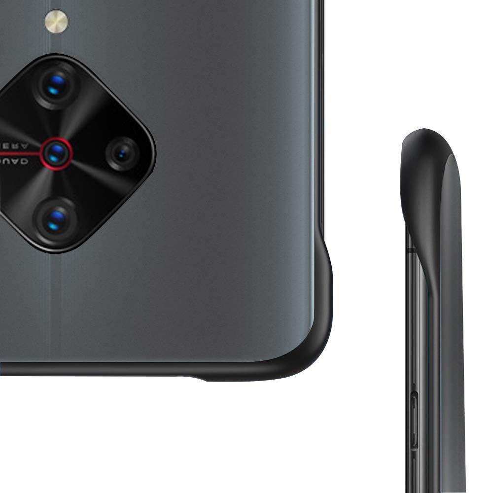 Vivo S1 Pro mobile back cover in black by Pikkme – photo 2