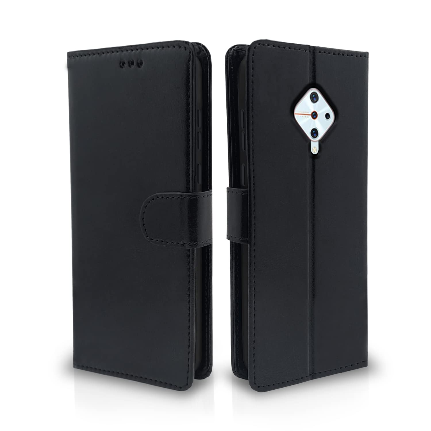S1 Pro Black Vintage Flip Cover