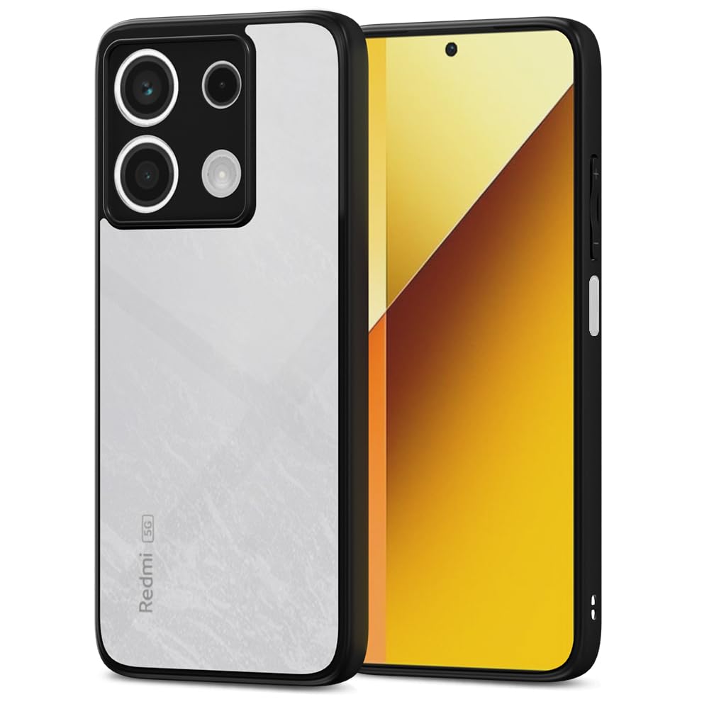 Pikkme Redmi Note 13 5G black mobile cover