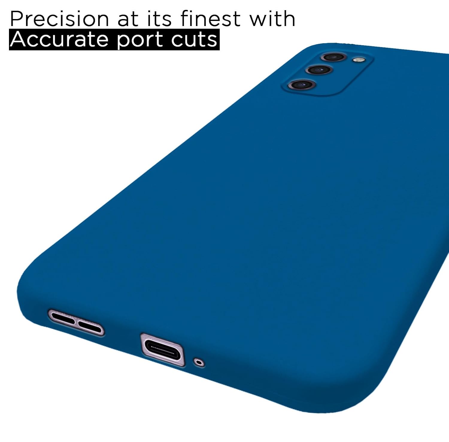 Pikkme Samsung Galaxy S20 FE / S20 FE 5G Soft Matte Silicone Shockproof Case | Blue