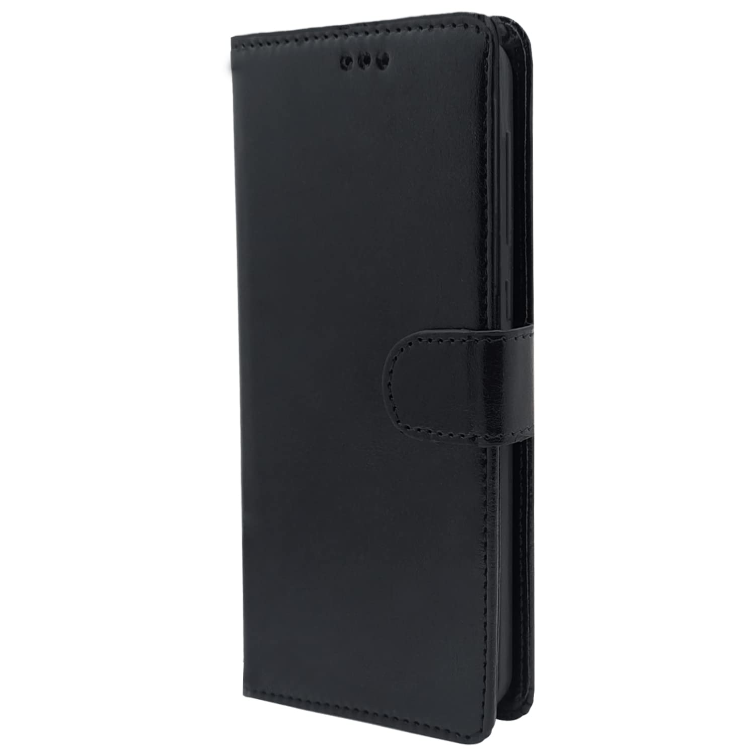 Pikkme Tecno Spark 7 / 7T Vintage Flip Cover| Black
