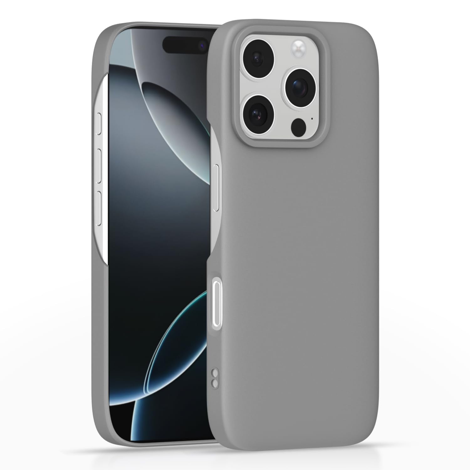 iPhone 16 Pro Max SideCut Back Cover - Grey