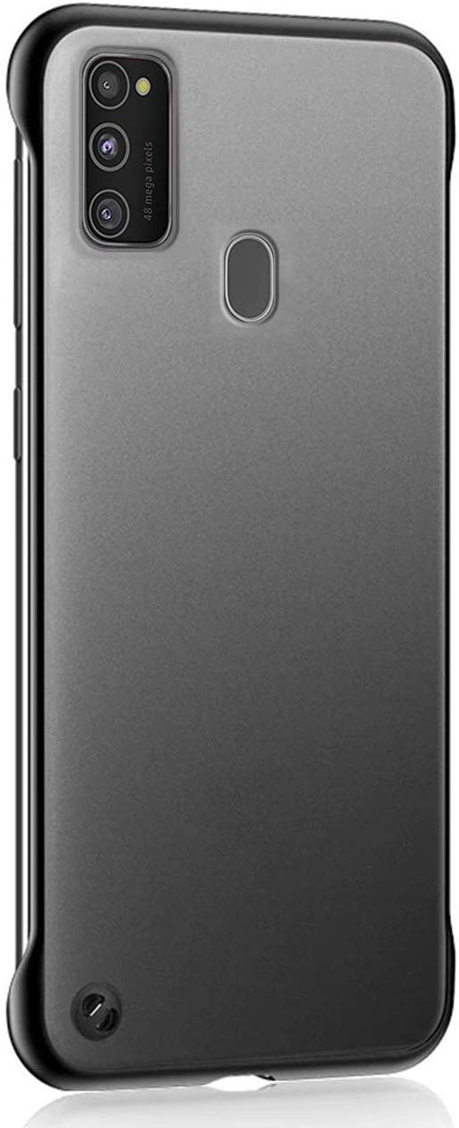 Pikkme black back cover for Samsung M30s/M21