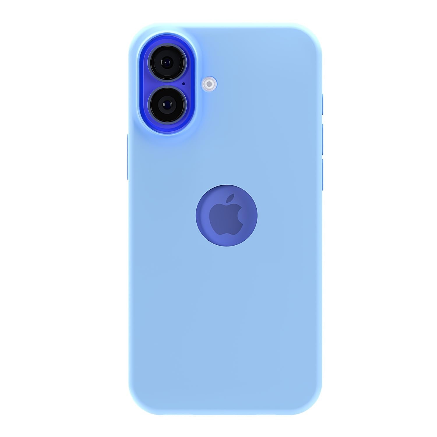 Pikkme iPhone 16 Plus Super Soft Silicone Back Cover (Lilac)