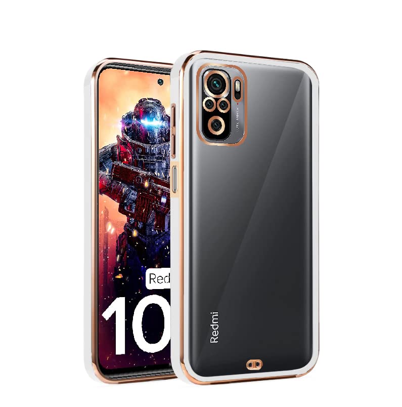 Pikkme Redmi Note 10/Note 10s white mobile cover