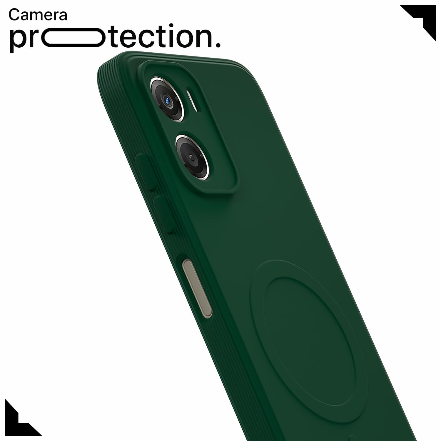 Moto G06 Power MagSafe mobile cover in green by Pikkme – photo 5