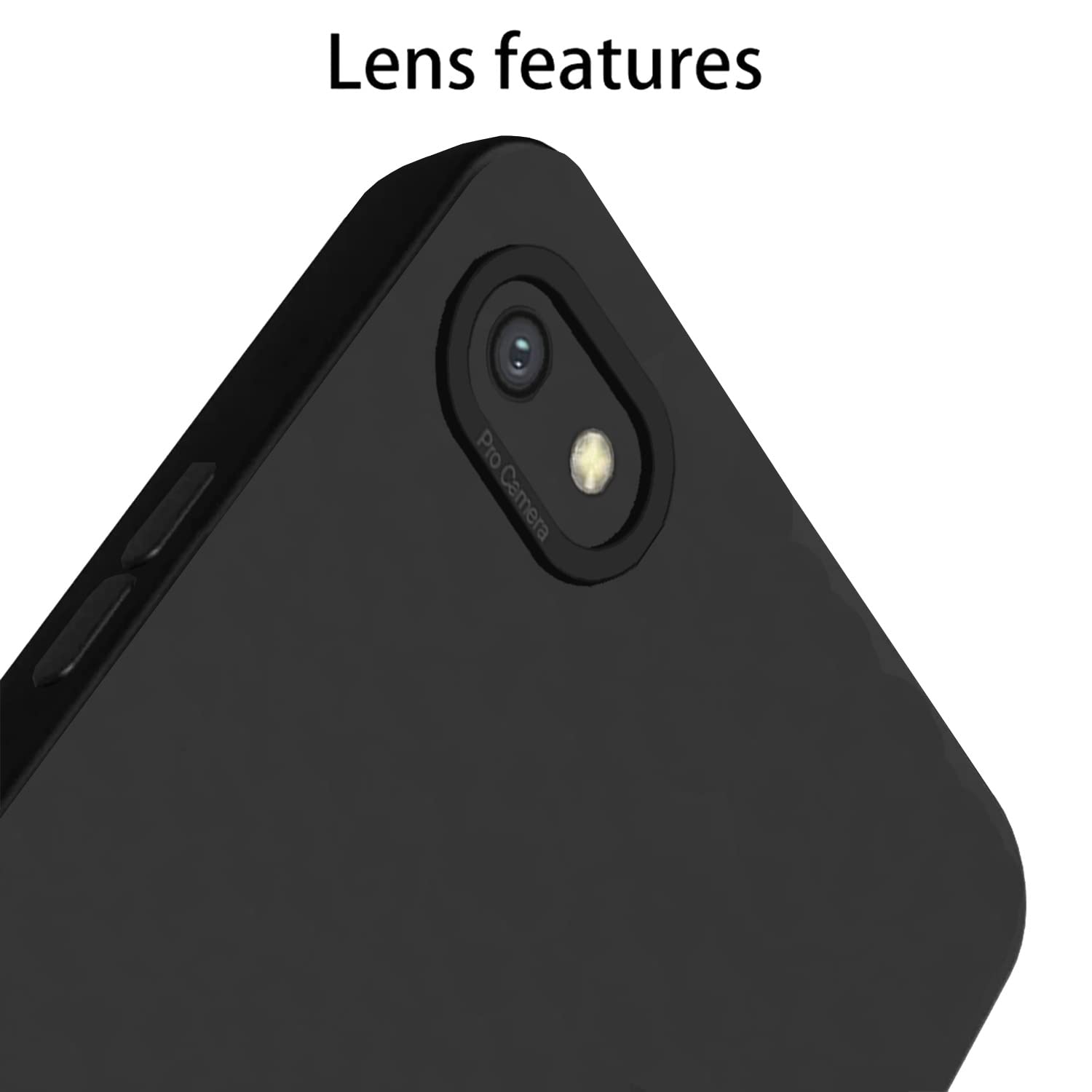 Redmi 6A Liquid Silicone phone cover in black by Pikkme – photo 5