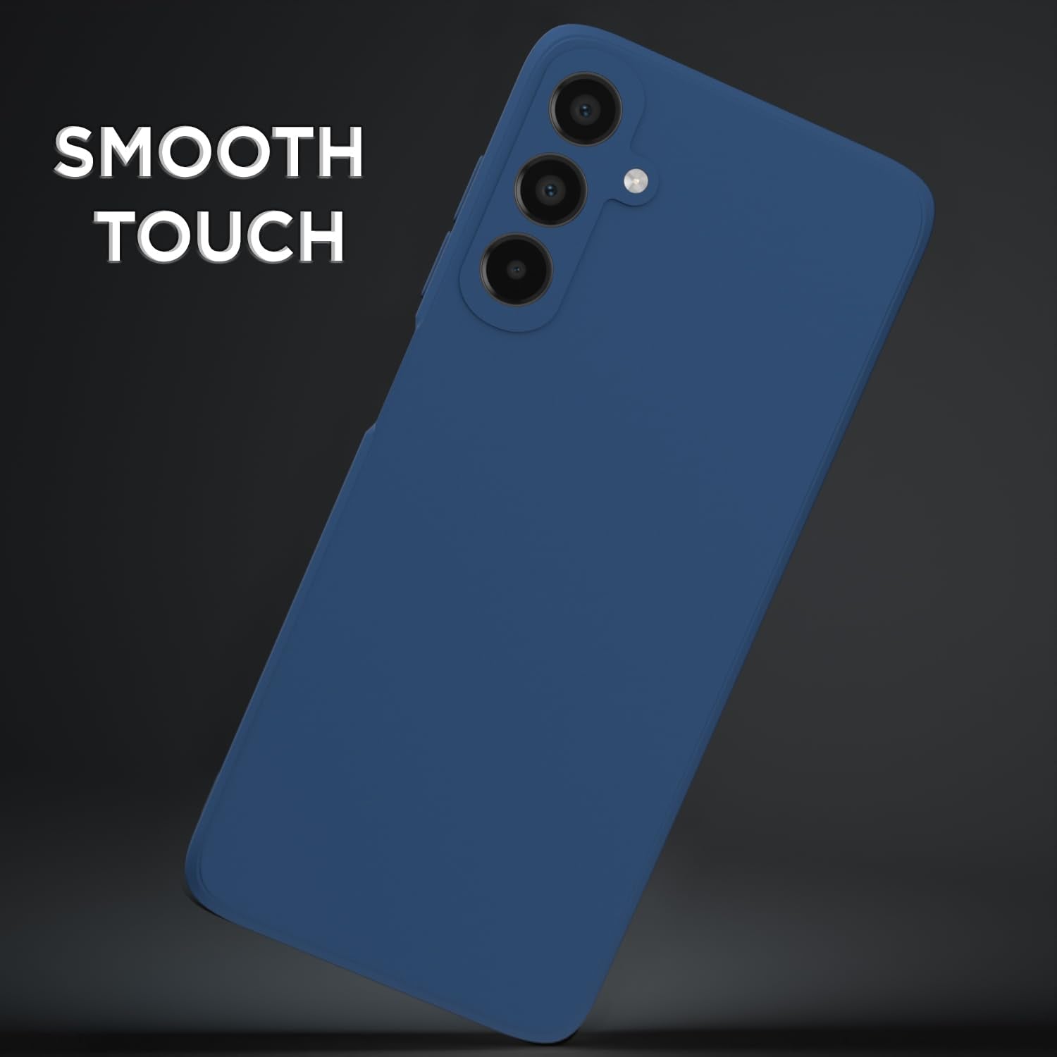 Pikkme Samsung Galaxy A15 5G Liquid Silicone Back Cover | Blue