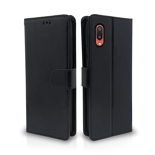 Pikkme Samsung Galaxy M02 black Flip Cover