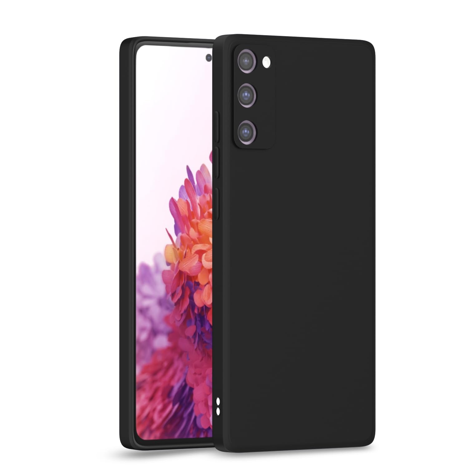 Pikkme black back cover for Samsung S20 FE/S20 FE 5G