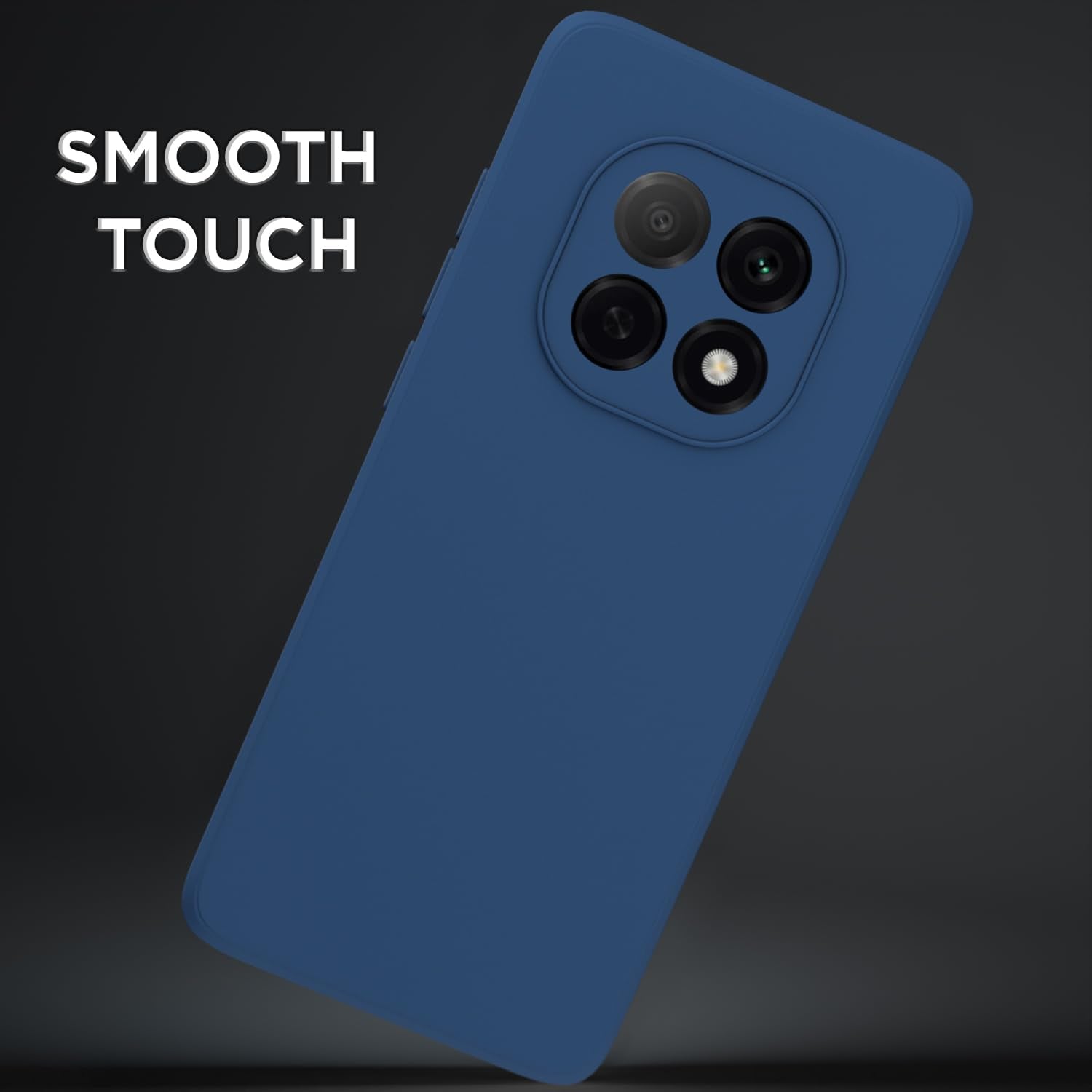 Pikkme Oppo F29 Pro 5G Soft Matte Silicone Shockproof Case (Blue)