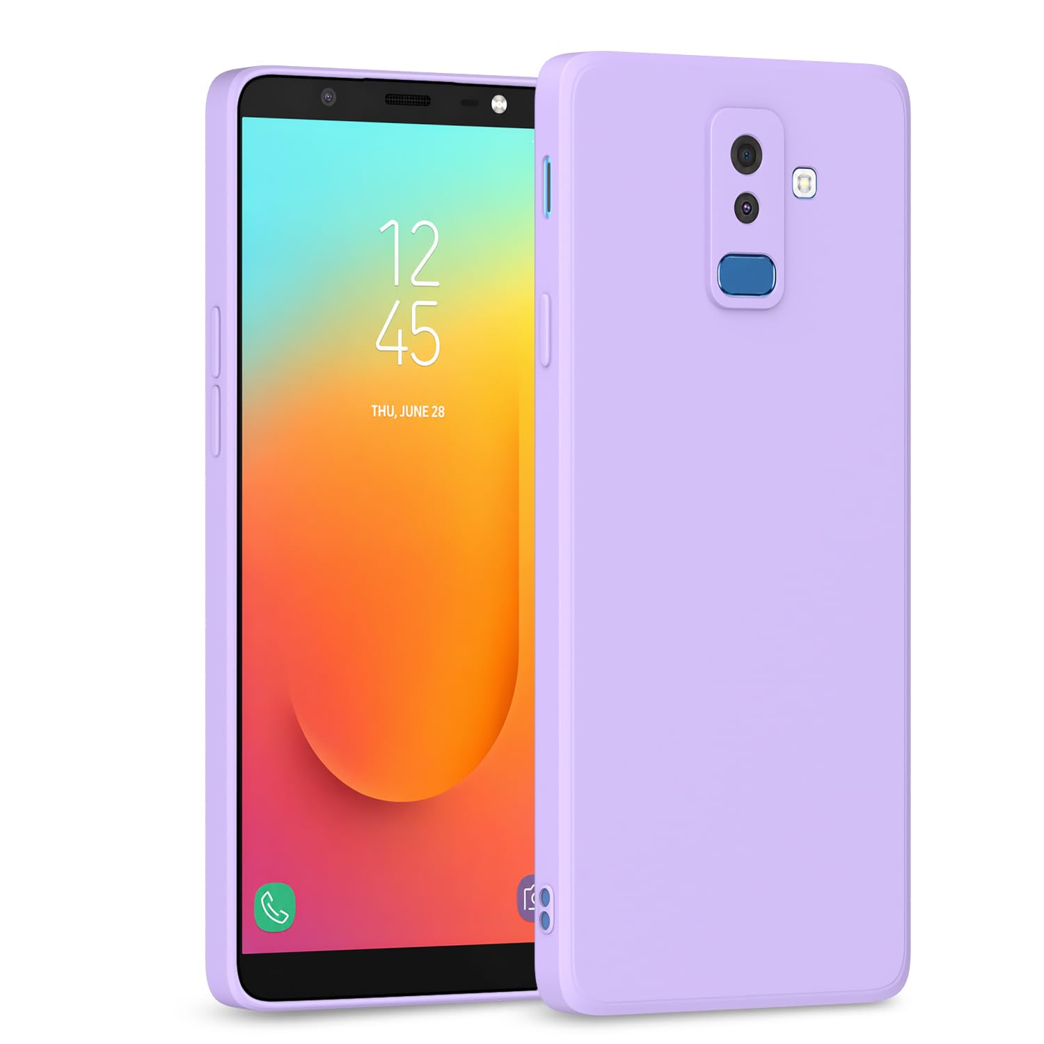Pikkme Samsung J8 purple mobile cover
