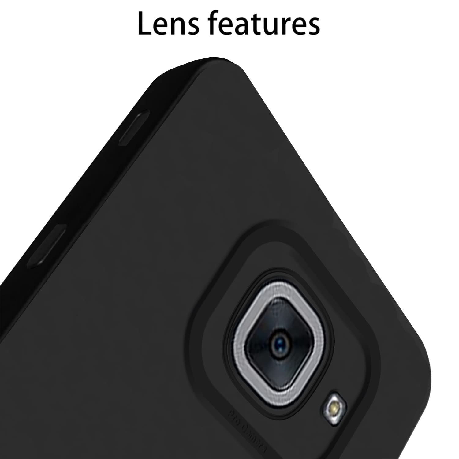 Pikkme Samsung Galaxy J7 Max Liquid Silicone Back Cover | Black