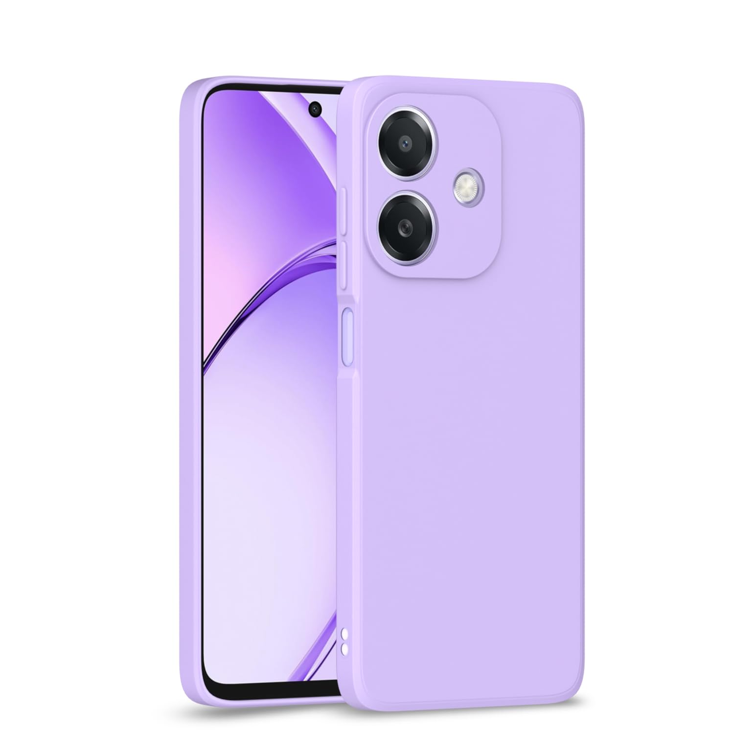 Oppo A3x 5G/A3x 4G/A3 5G Matte back cover in purple by Pikkme
